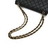 CHANEL JUMBO MATELASSE 30 CHAIN SHOULDER BAG BLACK LAMB SKIN GOLD HARDWARE 90340475