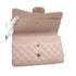 CHANEL JUMBO MATELASSE 30 CHAIN SHOULDER BAG PINK CAVIR SKIN SILVER HARDWARE 90342427