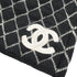 CHANEL KNIT HAT COCOMARK MATELASSE BLACK WHITE CASHMERE RTW 90334502