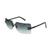 VINTAGE CHANEL SUNGLASSES COCOMARK RHINESTONE BLACK EYEWEAR 90339436