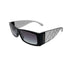 CHANEL LOGO MATELASSE SUNGLASSES CLEAR BLACK EYEWEAR 90329021