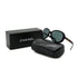 CHANEL LOGO SUNGLASSES BLACK MULTICOLOR EYEWEAR 90334198