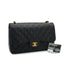 CHANEL JUMBO MATELASSE 30 CHAIN SHOULDER BAG BLACK CAVIAR SKIN GOLD HARDWARE 90332578