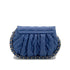 CHANEL MATELASSE CHAIN AROUND SHOULDER BAG BLUE LEATHER 90327075