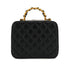 CHANEL MATELASSE CHAIN HAND SHOULDER BAG BLACK LAMB SKIN GOLD HARDWARE 90334168