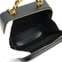 CHANEL MATELASSE CHAIN HAND SHOULDER BAG BLACK LAMB SKIN GOLD HARDWARE 90334168