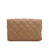 CHANEL MATELASSE CHAIN SHOULDER BAG BEIGE LAMB SKIN GOLD HARDWARE 90332573