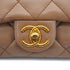 CHANEL MATELASSE CHAIN SHOULDER BAG BEIGE LAMB SKIN GOLD HARDWARE 90332573