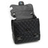 CHANEL MATELASSE CHAIN SHOULDER BAG BLACK LAMB SKIN BLACK HARDWARE 90331669
