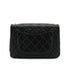 CHANEL MATELASSE CHAIN SHOULDER BAG BLACK LAMB SKIN FAUX PEARL GOLD HARDWARE 90334866