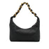 CHANEL MATELASSE CHAIN SHOULDER BAG BLACK LEATHER GOLD HARDWARE 90335035