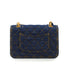 CHANEL MATELASSE CHAIN SHOULDER BAG BLUE DENIM GOLD HARDWARE 90341448