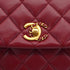 CHANEL MATELASSE CHAIN SHOULDER BAG BORDEAUX LAMB SKIN GOLD HARDWARE 90334160