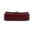 CHANEL MATELASSE CHAIN SHOULDER BAG BORDEAUX LAMB SKIN FAUX PEARL GOLD HARDWARE 90343017