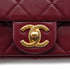 CHANEL MATELASSE CHAIN SHOULDER BAG BORDEAUX LAMB SKIN FAUX PEARL GOLD HARDWARE 90343017