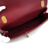 CHANEL MATELASSE CHAIN SHOULDER BAG BORDEAUX LAMB SKIN FAUX PEARL GOLD HARDWARE 90343017