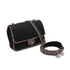 CHANEL MATELASSE CHAIN SHOULDER BAG LEATHER TWEED BLACK SILVER HARDWARE 90328927