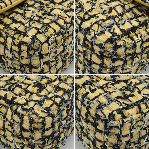 CHANEL MATELASSE CHAIN SHOULDER BAG MULTICOLOR TWEED GOLD HARDWARE 90339165