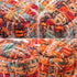 CHANEL MATELASSE CHAIN SHOULDER BAG ORANGE MULTICOLOR TWEED GOLD HARDWARE 90347919