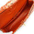 CHANEL MATELASSE CHAIN SHOULDER BAG ORANGE MULTICOLOR TWEED GOLD HARDWARE 90347919