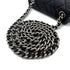CHANEL MATELASSE COCOMARK CHAIN AROUND SHOULDER BAG BLACK LEATHER 90314412