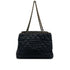 CHANEL MATELASSE COCOMARK CHAIN SHOULDER BAG BLACK LEATHER GOLD HARDWARE 90322778