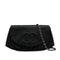 CHANEL MATELASSE HALF MOON CHAIN SHOULDER BAG BLACK CAVIAR SKIN SILVER HARDWARE 90343936