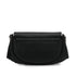 CHANEL MATELASSE HALF MOON CHAIN SHOULDER BAG BLACK CAVIAR SKIN SILVER HARDWARE 90343936