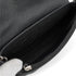 CHANEL MATELASSE HALF MOON CHAIN SHOULDER BAG BLACK CAVIAR SKIN SILVER HARDWARE 90343936