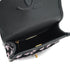 CHANEL MATELASSE TWEED CHAIN HAND SHOULDER BAG PINK BLACK GOLD HARDWARE 90332582