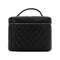 CHANEL MATELASSE VANITY HAND BAG BLACK CAVIAR SKIN GOLD HARDWARE 90319989
