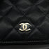 CHANEL MATELASSE VANITY HAND BAG BLACK CAVIAR SKIN GOLD HARDWARE 90319989