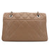 CHANEL MATELLASSE CHAIN SHOULDER BAG BROWN CAVIAR SKIN SILVER HARDWARE 90346679