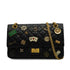 CHANEL MATERASSE 2.55 REISSUE CASINO LUCKY CHARM CHAIN SHOULDER BAG BLACK LEATHER GOLD HARDWARE 90344369