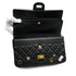CHANEL MATERASSE 2.55 REISSUE CASINO LUCKY CHARM CHAIN SHOULDER BAG BLACK LEATHER GOLD HARDWARE 90344369