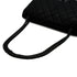 CHANEL MATERASSE 2.55 CHAIN SHOULDER BAG BLACK LEATHER SO BLACK HARDWARE 90346673