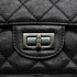 CHANEL MATERASSE 2.55 CHAIN SHOULDER BAG BLACK LEATHER SO BLACK HARDWARE 90346673