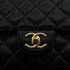 CHANEL MAXI MATELASSE 34 CHAIN SHOULDER BAG BLACK CAVIAR SKIN GOLD HARDWARE 90312937