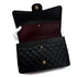 CHANEL MAXI MATELASSE 34 CHAIN SHOULDER BAG BLACK CAVIAR SKIN GOLD HARDWARE 90312937