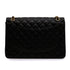 CHANEL MAXI MATELASSE 34 CHAIN SHOULDER BAG BLACK LAMB SKIN GOLD HARDWARE 90346099