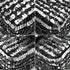 CHANEL MINI CHAIN SHOULDER BAG BLACK SILVER SEQUINS LEATHER SILVER HARDWARE 90343618