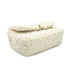 CHANEL MINI CHAIN SHOULDER BAG WHITE TWEED GOLD HARDWARE 90314775