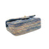 CHANEL MINI MATELASSE 20 CHAIN SHOULDER BAG MULTICOLOR DENIM SILVER HARDWARE 90334871