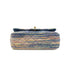 CHANEL MINI MATELASSE 20 CHAIN SHOULDER BAG MULTICOLOR DENIM SILVER HARDWARE 90334871