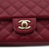 CHANEL MINI MATELASSE 20 CHAIN SHOULDER BAG RED LEATHER GOLD HARDWARE 90331372