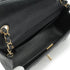 CHANEL MINI MATELASSE CHAIN SHOULDER BAG BLACK LAMB SKIN GOLD HARDWARE 90341439