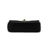 CHANEL MINI MATELASSE CHAIN SHOULDER BAG BLACK LAMB SKIN GOLD HARDWARE 90341846
