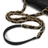 CHANEL MINI MATELASSE CHAIN SHOULDER BAG BLACK LAMB SKIN GOLD HARDWARE 90341846
