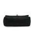 CHANEL MINI MATELASSE CHAIN SHOULDER BAG BLACK LAMB SKIN GOLD HARDWARE 90348519