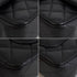 CHANEL MINI MATELASSE CHAIN SHOULDER BAG BLACK LAMB SKIN SILVER HARDWARE 90342422